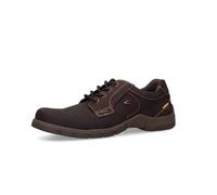 camel active Zapatillas de piel para hombre con suela robusta, Chocolate 360, 46 EU