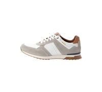 camel active Zapatillas para hombre, 54AL001-201513, color blanco y marrón, 48 EU, blanco roto marrón, 48 EU