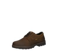 camel active Zapatos de cuero genuino con cordones Oxford Flow para hombre, Cafe 320, 41 EU