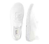 camel active Zapatos descalzos ligeros de malla para mujer, Blanco, 38 EU