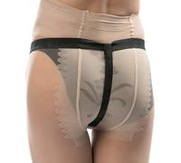 Camel Toe Bragas para Hombres Hide Gaff Sex Bragas Tanga de silicona transgénero y travesti con 2 juegos de cinturones en T ajustables,Panties+catheter+hair