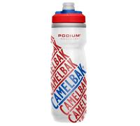 CAMELBAK | Bidón De Ciclismo PODIUM CHILL 620ml Race Edition - Con una construcción de doble pared para mantener el agua fría dos veces más que otras botellas, el CamelBak Podium Chill aislado es lo