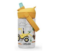 CAMELBAK - Bidón Thrive Flip Straw infantil con Tritan Renew, Vasos y tazas, Tractores y Árboles, 400 ml