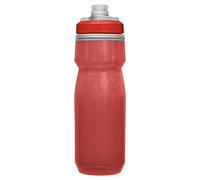 CAMELBAK Botella de agua deportivaPodium Chill, botella exprimible, caminata en bicicleta para correr Rojo/Rojo, 600ML