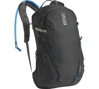 CAMELBAK Cloud Walker Macuto de Senderismo, Hombre, Rosa (Charcoal) / Azul (Grecian Blue), 18 l