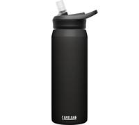Camelbak Eddy+ Botella de agua de paja de vlvula de mordedura de acero inoxidable aislado Negro 25 oz