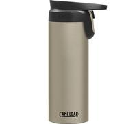 Camelbak Forge Flow Coffee & Travel Travel Acero inoxidable aislada - Base de silicio sin deslizamiento - Operacin fcil con una mano - 16 oz Dune