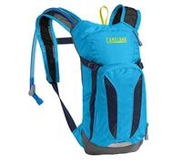 CAMELBAK Mule Mochila de Hidratación, Unisex niños, Azul (Azalea/Aruba Blue) / Dorado, Única
