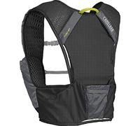 CAMELBAK Nano Vest Chaleco de hidratación, Unisex-Adultos, Grafito/Sulfur Spring, 34oz