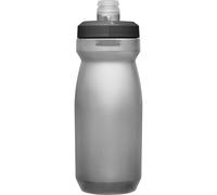 CAMELBAK Botella de agua deportiva Podium, botella exprimible, caminata en bicicleta para correr Claro/Negro, 600ML