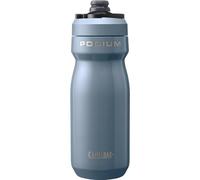 Camelbak Podium aislado de acero 530ml botella de agua para bicicleta - acero inoxidable 18/8 - aislamiento al vacío de doble pared- a prueba de fugas - fácil de limpiar - Pacific, talla: OS