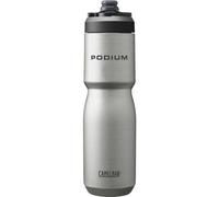 Camelbak Podium aislado de acero 650ml botella de agua para bicicleta - 18/8 acero inoxidable - alta capacidad - aislamiento al vacío de doble pared - a prueba de fugas - Stainless, talla: OS