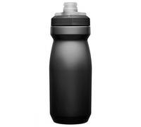 CAMELBAK Botella de agua deportiva Podium, botella exprimible, caminata en bicicleta para correr Negro/Negro, 600ML