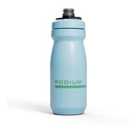 CAMELBAK Podium - Botella de agua para bicicleta de 21 onzas, botella fácil de apretar, se adapta a la mayoría de jaulas de bicicleta, color azul cristal