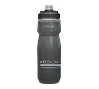 Camelbak PODIUM CHILL 620ml botella de agua para bicicleta - tapa autoadhesiva - a prueba de fugas - fácil limpieza - ajuste óptimo para jaula - black, talla: OS