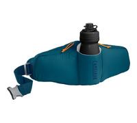 CamelBak Podium Flow 2 - Riñonera para ciclismo de montaña, ciclismo de grava, contiene botella de bicicleta Podium Dirt Series de 21 onzas, azul marroquí