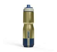 CAMELBAK Podium Insulated Steel Botella de Agua Mercury Fog 650 ml | Acero aislado al vacío, tapa de bebida de alto flujo, bloqueo a prueba de fugas, ajuste seguro para jaula de bicicleta