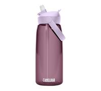 CAMELBAK Thrive - Botella de agua con pajita abatible de 32 onzas con Tritan Renew, fácil de transportar, parte superior con pajita, cielo morado