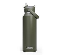 Camelbak Thrive Flip Paja aislada Botella de agua de acero inoxidable Moss 40oz
