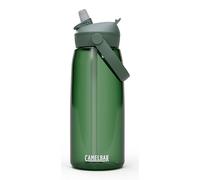 Camelbak THRIVE FLIP STRAW 950ml botella deportiva - válvula de flujo sobre la marcha - protección contra el polvo - asa giratoria - ideal para caminatas - Forest Green, talla: OS