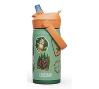 Camelbak Thrive Flip Straw Kids VSS 400ml, botella, niños, insignias de campamento 350ml Camp Badges