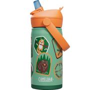 Camelbak Thrive Flip Straw Kids VSS 400ml, botella, niños, insignias de campamento 350ml Camp Badges