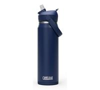 Camelbak Thrive Flip Straw VSS 25oz Botella De Acero Inoxidable Con Aislamiento Al Vacío Para Mantener Bebidas Heladas Durante Horas, Color: Marineblau, Talla: 740 ml