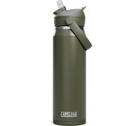 Camelbak Thrive Flip Straw VSS 25oz Botella De Acero Inoxidable Con Aislamiento Al Vacío, Mantiene Bebida Helada, Hidratación Todo El Día, Gira Y Bebe, Color: Moos, Talla: 740 ml