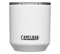 CAMELBAK Vaso de Acero Inoxidable Aislado al Vacío Horizon Rocks Tumbler 300ml Botella de Agua, Unisex, Blanco, 10 onzas