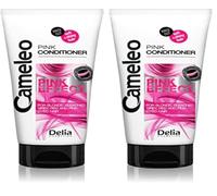 Cameleo - Acondicionador Efecto Rosa con Extracto de Pomelo para Cabello Rubio, Decolorado, Rojo y Teñido de Rosa - Cabello Suave y Brillante con Reflejos Rosados - Sin Parabenos, Sin Sal - 200 ml