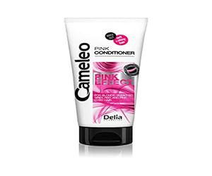 Cameleo - Acondicionador Efecto Rosa con Extracto de Pomelo para Cabello Rubio, Decolorado, Rojo y Teñido de Rosa - Cabello Suave y Brillante con Reflejos Rosados - Sin Parabenos, Sin Sal - 200 ml