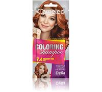 Cameleo - Champú para tintes - Copper Red - Refrescación rápida y sencilla del color "Color en color" - Sin amoniaco ni oxidantes - Champú en bolsa - 40 ml