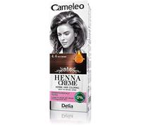 Cameleo - Crema colorante de henna a base de hierbas - Marrón picante - Extracto de henna natural y aceite marroquí - Semipermanente - Color uniforme y profundo - hipoalergénico - 75 g