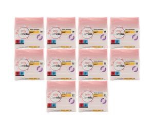 Camelia MAXI Compresas Normales 10 x 24 Unidades - Blanco - Protección Fiable
