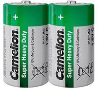 Camelion 10100214 R14 C Baby Super Heavy Duty (2 Unidades) de batería (Shrink Wrap Embalaje)