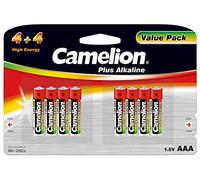Camelion 11044803 - Pack de 8 baterías alcalinas AAA