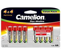 Camelion 11044806 - Pack de 8 baterías alcalinas AAA
