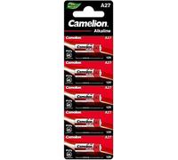 Camelion 11050527 - Plus Pilas alcalinas sin Mercurio LR27/A/12 V, 5
