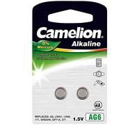Camelion 120 50206 AG 6 LR69 - Batería (2 Unidades), Multicolor