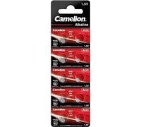 Camelion 12051000 - Pilas alcalinas de botón (sin Mercurio, AG0, LR63, LR521, 379, 1,5 V, 10 Unidades)