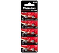200x pila de botón alcalina Camelion AG5 1,5 V LR48 AG5-BP10 (20 x 10 blister)