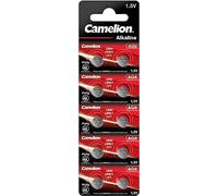 Camelion 12051006 alcalinas Pilas de botón sin Mercurio AG6/LR69/LR921/371 (1,5 V, 10 Unidades)