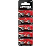 Camelion 12051008 Celdas sin Mercurio alcalinas de botón AG8/LR55/LR1121/391 (1,5 V, 10 Unidades)