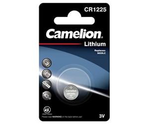 Camelion 13001225 - Pilas de botón de Litio (3 V, CR1225, 1 Unidad)