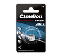 Camelion Botón de la célula de Litio, CR1216 / DL1216 / 5034LC / E-CR1216, 3V - 1 Piezas