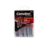 Camelion LR03C/24B - Caja de plástico alcalina AAA/LR3 (1,5 V-1200 mAh, 24 Unidades, 1,5 V)