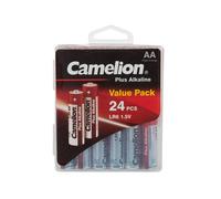 Camelion lr6c/24b alcalino lr6 - caja de plástico (1,5 v-2800 mah, 24