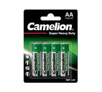 Camelion R6P-4BB Single-Use Battery AA Zinc-Carbono - Pilas (Single-Use Battery, AA, Zinc-Carbono, 1,5 V, 4 Pieza(s), 1220 mAh)