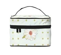 Camellia in bloom - Bolsa de maquillaje portátil de viaje (9 x 6.5 x 6.2 pulgadas), bolsa de maquillaje de gran capacidad para mujeres, bolsa de maquillaje grande para niñas