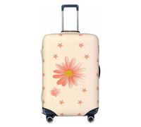 Camellia In Bloom - Funda de equipaje de viaje para equipaje de 18 a 32 pulgadas, lavable, resistente a los arañazos, Crisantemo de dibujos animados, M
